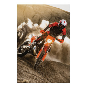 Poster Motocross Rider