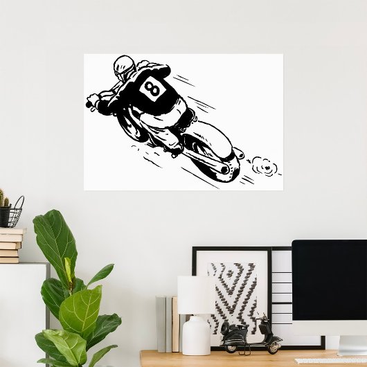 Poster Motocross Rider