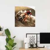 Poster Motocross Rider (Bureau à domicile)