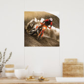 Poster Motocross Rider (Cuisine)
