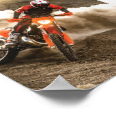 Poster Motocross Rider (Coin)