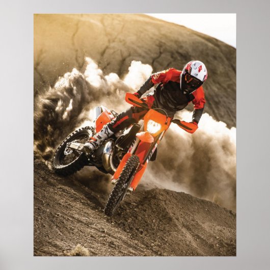 Poster Motocross Rider (Devant)