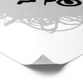 Poster Motocross Style Scribble (Coin)