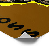 Poster Motocross vintage (Coin)