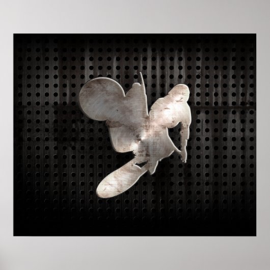 Poster Motocross Whip; Cool Black (Devant)