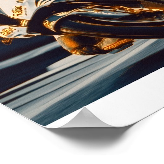 Poster Motocycle (Coin)