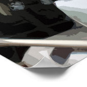 POSTER MOTOCYCLE CLASSIQUE 9 (Coin)