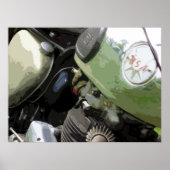 POSTER MOTOCYCLE CLASSIQUE 9 (Devant)