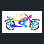 POSTER MOTOCYCLE Pop Art<br><div class="desc">Un style pop art MOTORCYCLE IMPRIMER - Changez la couleur arrière - plan et ajoutez du texte !</div>