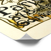 Poster MOTOCYCLES COMIOT Paris Vélo Theophile Steinlen (Coin)