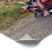 Poster Motocyclette plus ancienne fait américaine (Coin)