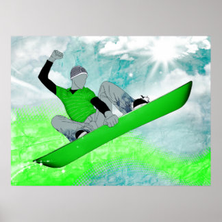 Poster motoneige.