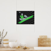 Poster motoneige. (Cuisine)