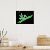 Poster motoneige. (Cuisine)