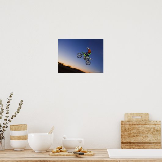 Poster Motorcross Rider (Cuisine)