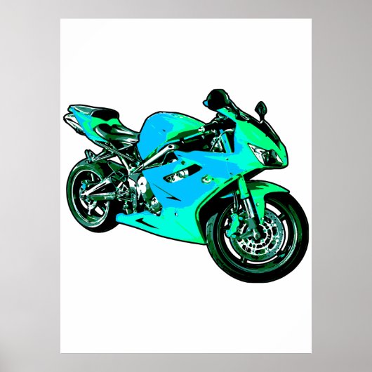 Poster Motorcycle (Devant)