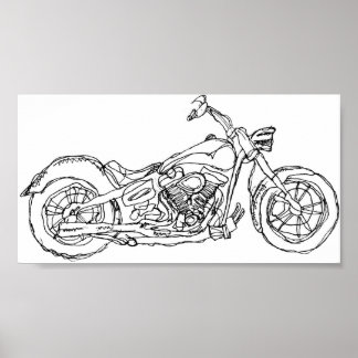Poster Motorcycle