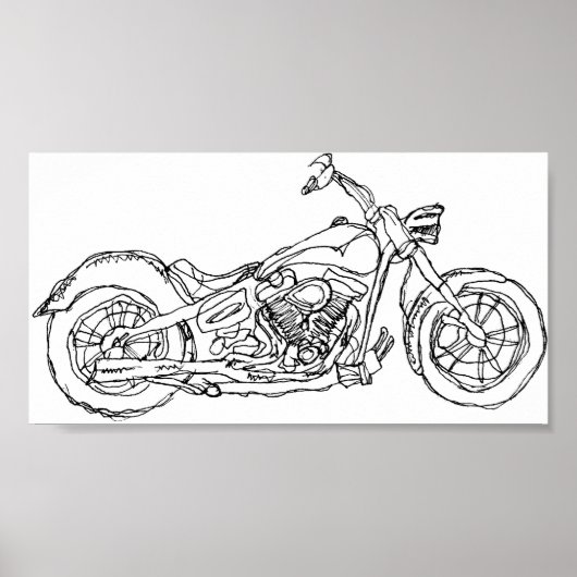 Poster Motorcycle (Devant)