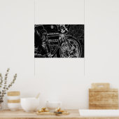 Poster Motorcycle 1 wapcna (Cuisine)