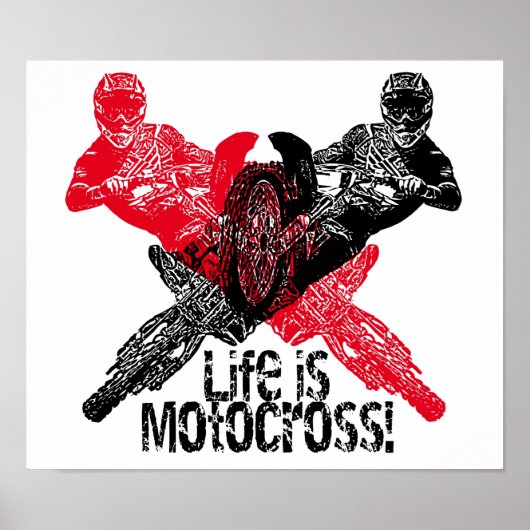 Poster Motorcycle addicts (Devant)