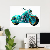 Poster Motorcycle IV (Bureau à domicile)