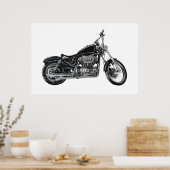Poster Motorcycle V (Cuisine)