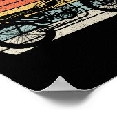 Poster Motorcycle vintage (Coin)