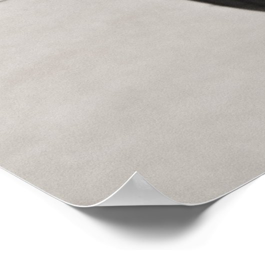 Poster motorfiets (Hoek)