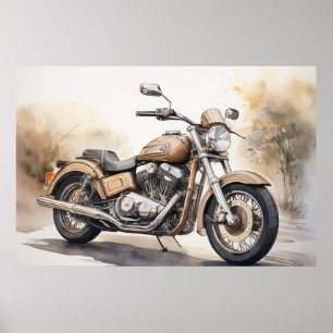 Poster motorfiets
