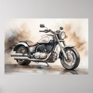 Poster motorfiets