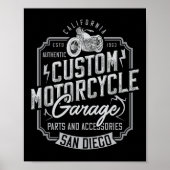 Poster motorfiets (Voorkant)