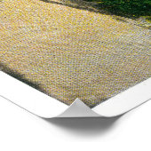 Poster Motorisation à travers la forêt géante, séquoias (Coin)