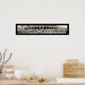 Poster Motos Venise, CA Photo 1910 (Cuisine)