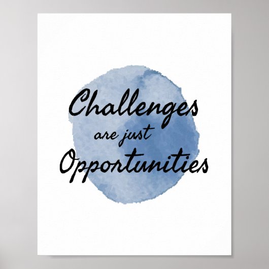 Poster mots de motivation pour le travail et la réussite (Devant)