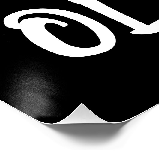 POSTER MOTS DE SAC ANCIEN TEXTE FUNNY (Coin)