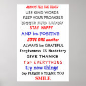 Poster Mots De Sagesse (Devant)