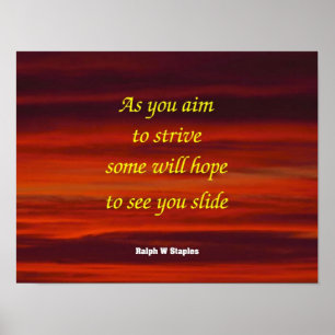 Poster Mots de sagesse