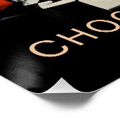 Poster Mots de sagesse d'échecs (Coin)