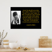 Poster mots de sagesse : Joséphine Bakers (Cuisine)