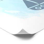 Poster Mots de sagesse Nautique Citation de bateau à voil (Coin)