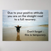 Poster Mots d'encouragement (Devant)