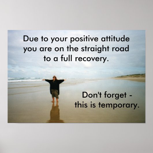 Poster Mots d'encouragement (Devant)