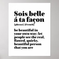 Mots Français Inspirationnels Belle Sois Belle