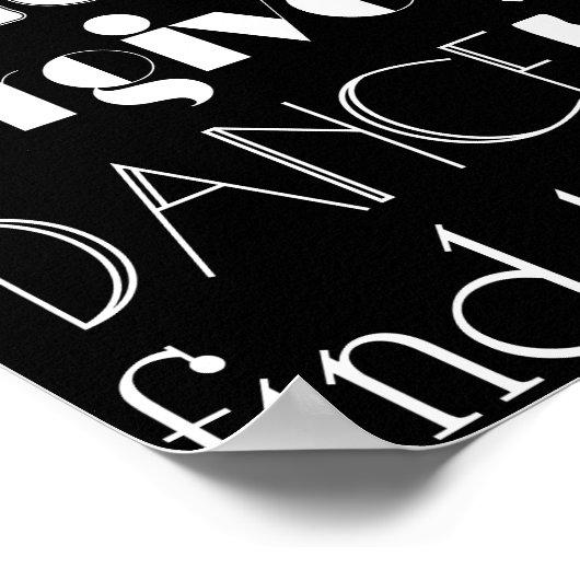 Poster Mots Inspirants (Coin)