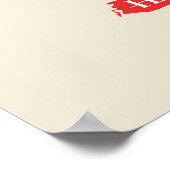 Poster Mots Kanji Japonais (Coin)
