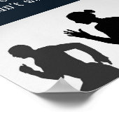 Poster Mots Motivationnels, Citation En Cours La Meilleur (Coin)