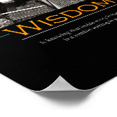 Poster Mots pour vivre par (Coin)