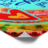 Poster Mots que vous parlez Citation Inspirationnelle Ins (Coin)