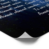 Poster Mots Rituels Carpates (Coin)