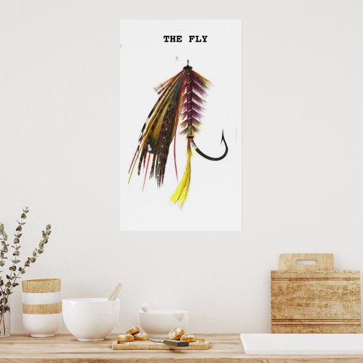 Poster mouche (Cuisine)